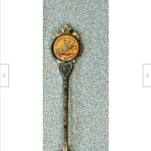 VTG 7 Silverplated Teaspoons Souvenir Australia Animals Featherdale Perfection - Picture 7 of 10